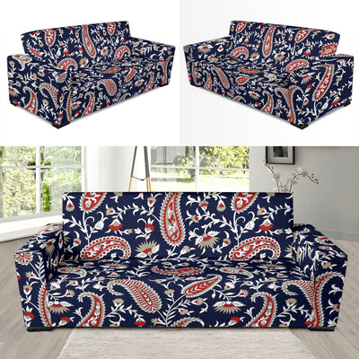 Paisley Pattern Print Design A05 Sofa Slipcover