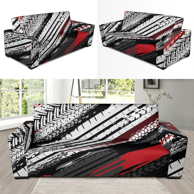 Racing Pattern Print Design A03 Sofa Slipcover