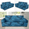 Jean Tropical Pattern Print Design 04 Sofa Slipcover