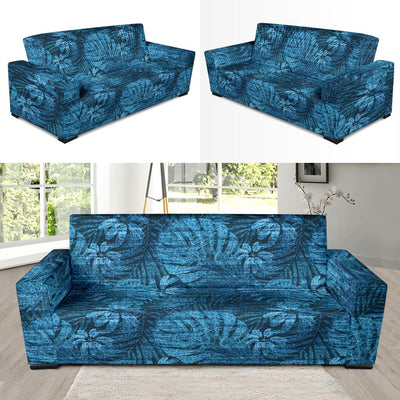 Jean Tropical Pattern Print Design 04 Sofa Slipcover