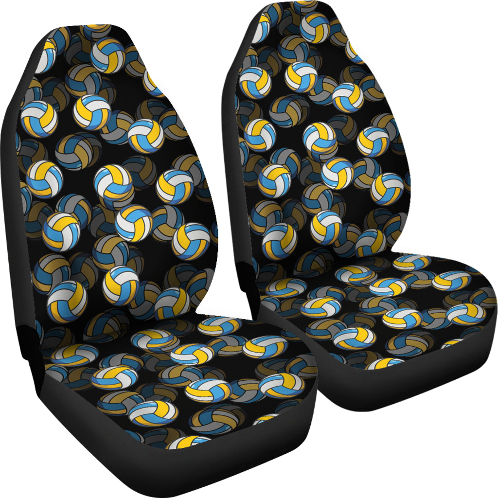 Volleyball Print Design LKS302 Car Seat Covers