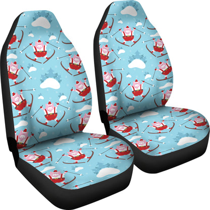 Ski Print Design LKS309 Car Seat Covers