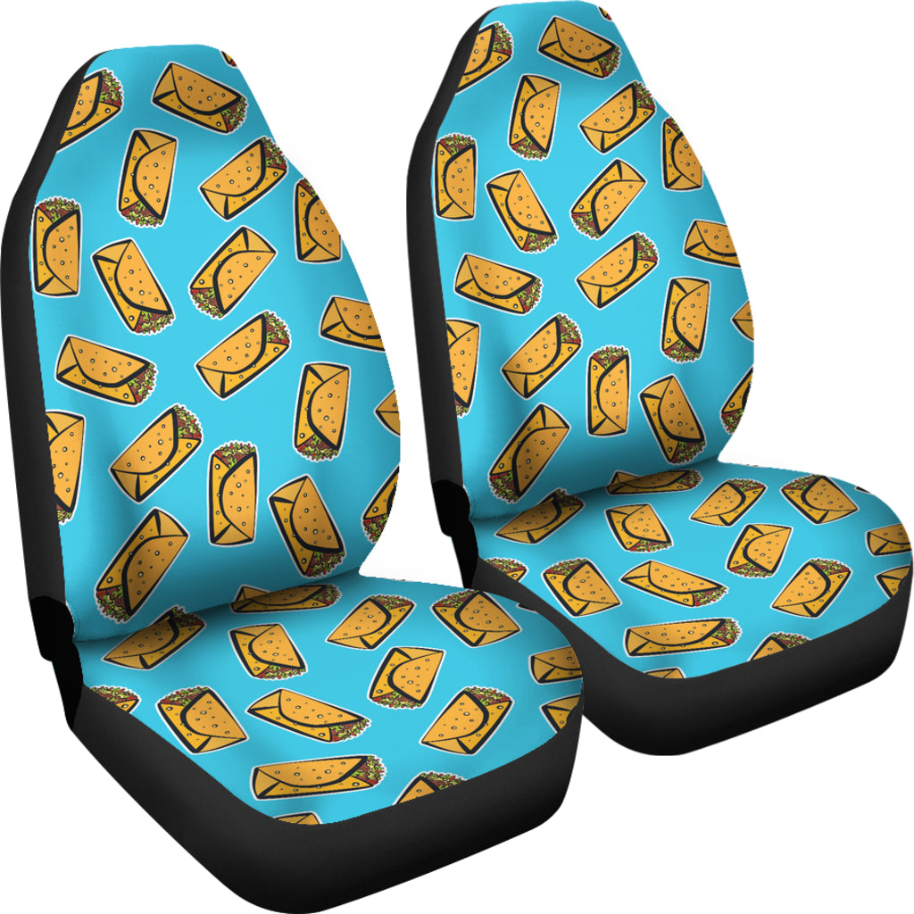 Burrito Print Design LKS301 Car Seat Covers