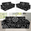 Pentagram Pattern Print Design A02 Sofa Slipcover