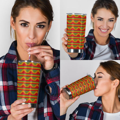 Rasta Reggae Color Print Tumbler