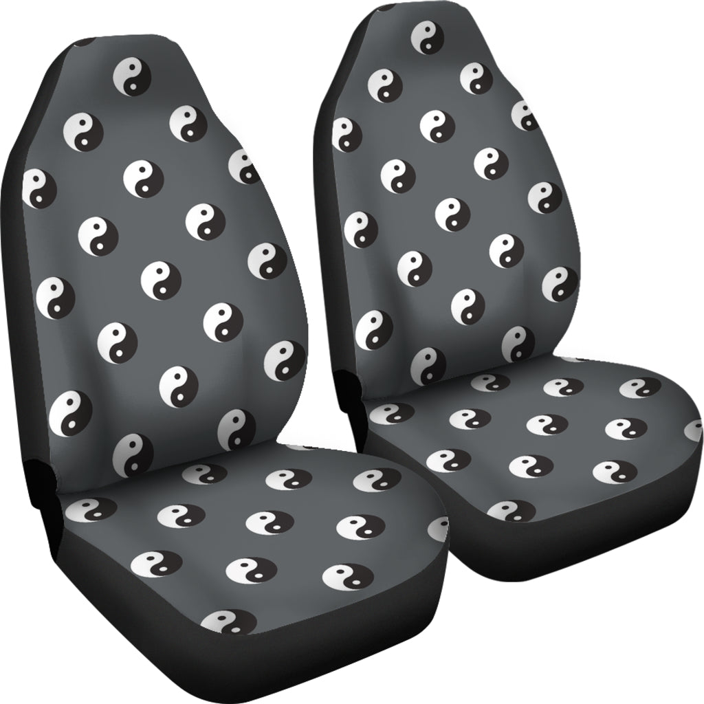 Yin Yang Print Design LKS303 Car Seat Covers