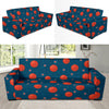 Basketball Pattern Print Design 02 Sofa Slipcover