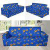 Paw Pattern Print Design A03 Sofa Slipcover