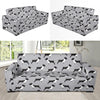 Boxers Pattern Print Design 01 Sofa Slipcover