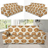 Cookie Pattern Print Design 05 Sofa Slipcover