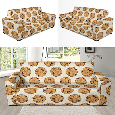 Cookie Pattern Print Design 05 Sofa Slipcover