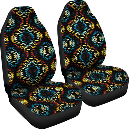 Tribal Pattern Print Design LKS309 Car Seat Covers