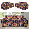 Ganesha Indian Pattern Print Design 03 Sofa Slipcover