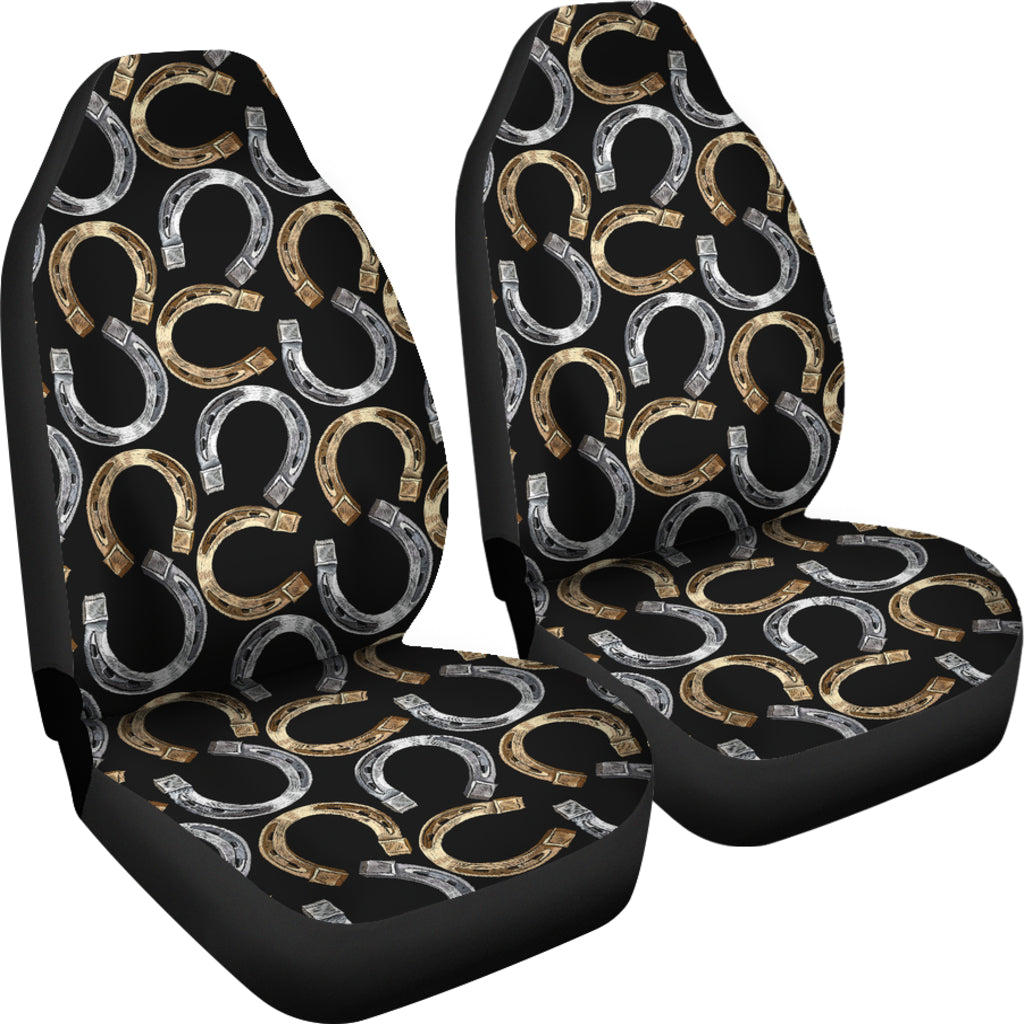 Horseshoe Print Design LKS305 Car Seat Covers