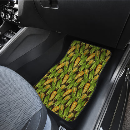 Agricultural Corn cob Print Car Floor Mats Front Back