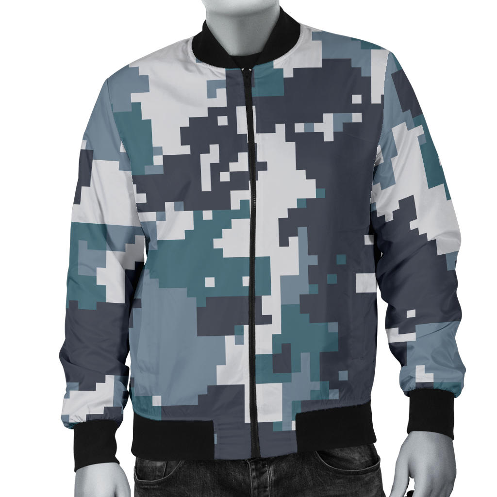 ACU Digital Urban Camouflage Men Bomber Jacket