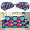 Ping Pong Pattern Print Design A03 Sofa Slipcover