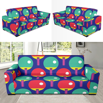 Ping Pong Pattern Print Design A03 Sofa Slipcover