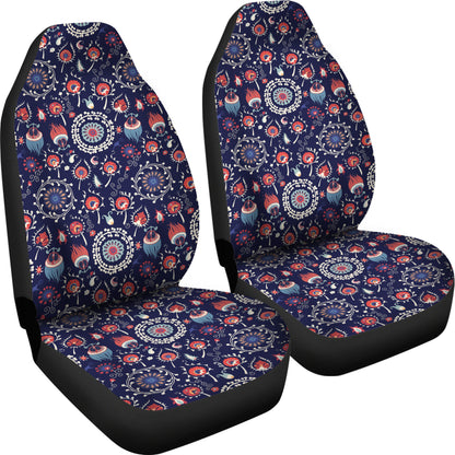 Suzani Print Design LKS305 Car Seat Covers