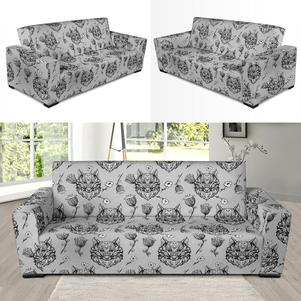 Tribal Pattern Print Design LKS306 Sofa Slipcover
