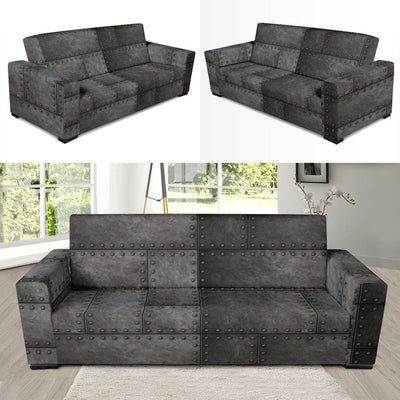 Armor Pattern Print Design 02 Sofa Slipcover