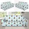 Platypus Pattern Print Design A04 Sofa Slipcover