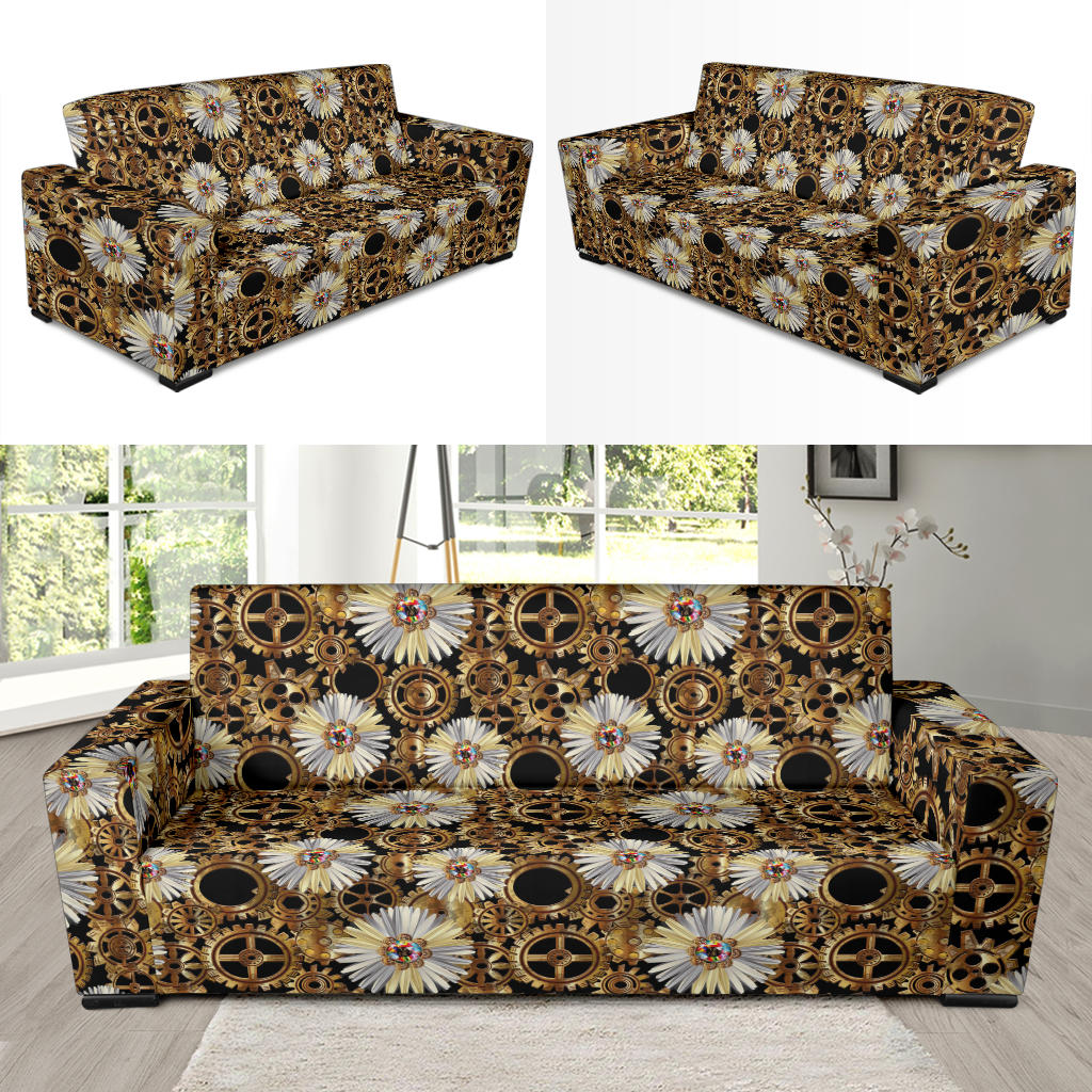 Steampunk Print Design LKS305 Sofa Slipcover
