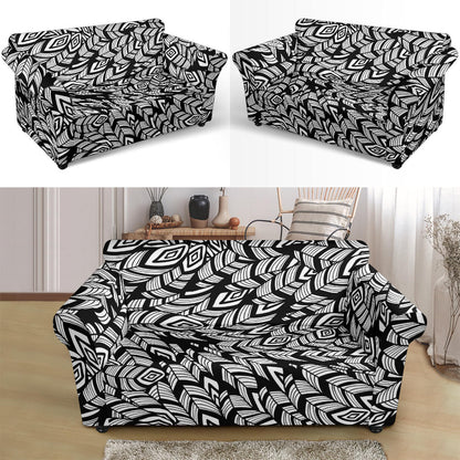 Tribal Pattern Print Design LKS302 Loveseat Couch Slipcover