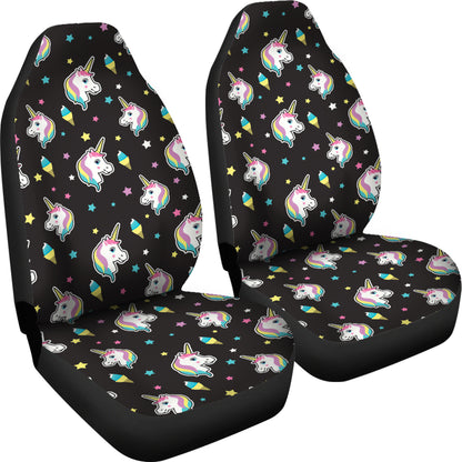 Unicorn Print Design LKS302 Car Seat Covers