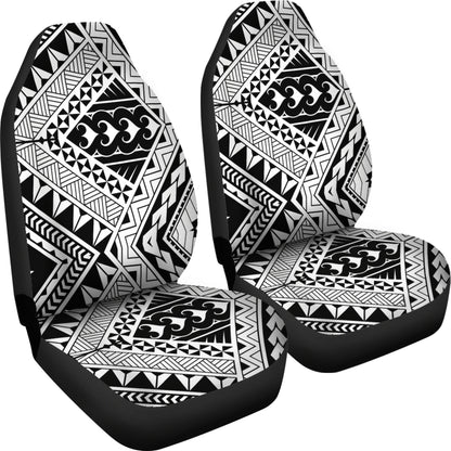 Samoan Tattoo Style Print Design LKS307 Car Seat Covers
