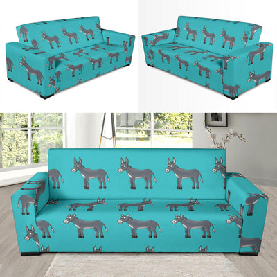 Donkey Pattern Print Design 01 Sofa Slipcover