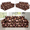 Cake Pattern Print Design 04 Sofa Slipcover