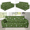 Baseball Pattern Print Design 02 Sofa Slipcover