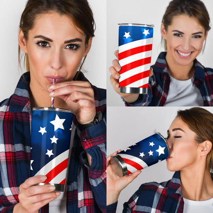 American flag Style Tumbler