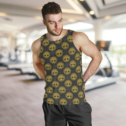 Celtic Tree of Life Design Men Tank Top