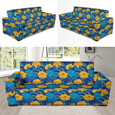 Boa Pattern Print Design 01 Sofa Slipcover