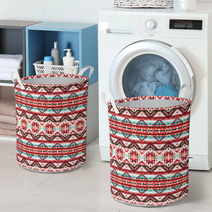 Aztec Western Style Print Pattern Laundry Basket