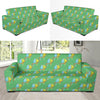 Budgerigar Pattern Print Design 01 Sofa Slipcover