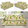 Alligator Pattern Print Design 01 Sofa Slipcover