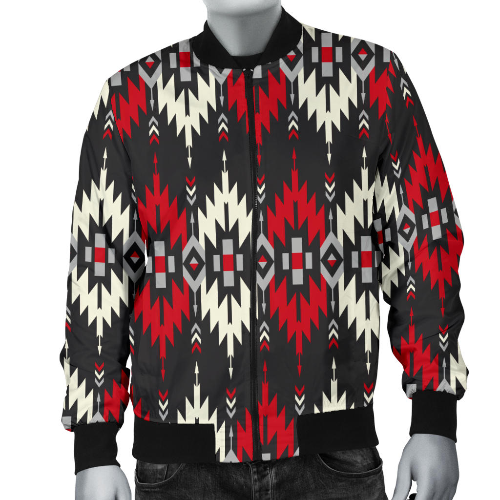 Southwestern Pattern Men Bomber Jacket
