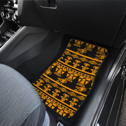 Eye of Horus Tribal Egypt Pattern Car Floor Mats Front Back