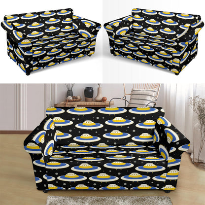 UFO Print Design LKS303 Loveseat Couch Slipcover