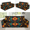 Kente Pattern Print Design 04 Sofa Slipcover