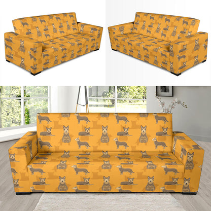 Berger Picard Pattern Print Design 01 Sofa Slipcover