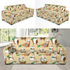 Guinea Pig Pattern Print Design 03 Sofa Slipcover