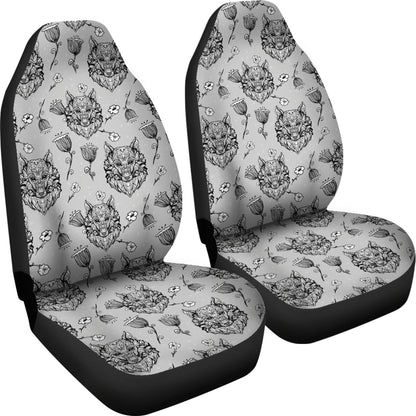 Tribal Pattern Print Design LKS306 Car Seat Covers