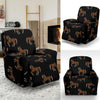 Horse Print Design LKS3010 Recliner Slipcover