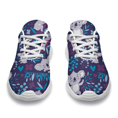 Koala Cute Themed Design Print Athletic Shoes