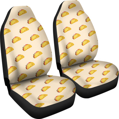 Taco Print Design LKS302 Car Seat Covers