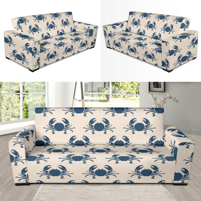 Crab Pattern Print Design 02 Sofa Slipcover